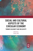 Social and Cultural Aspects of the Circular Economy (eBook, PDF)
