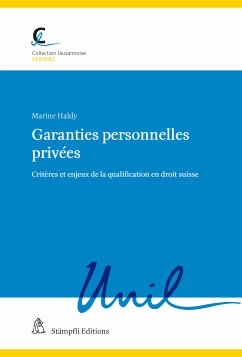 Garanties personnelles privées (eBook, PDF) - Haldy, Marine