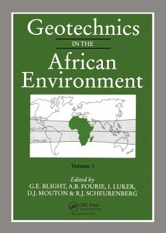 Cover Geotechnics in the African Environment, volume 1 (eBook, ePUB)