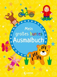 Mein großes buntes Ausmalbuch (Tiger)