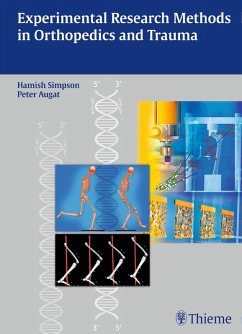 Cover Experimental Research Methods in Orthopedics and Trauma (eBook, ePUB)