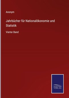 Jahrbücher für Nationalökonomie und Statistik - Anonym