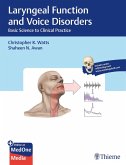 Laryngeal Function and Voice Disorders (eBook, ePUB)