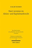 Short-termism im Aktien- und Kapitalmarktrecht (eBook, PDF)