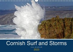 Cornish Surf and Storms (Wall Calendar 2023 DIN A3 Landscape)