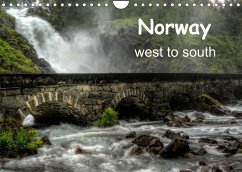 Norway West to South (Wall Calendar 2023 DIN A4 Landscape)