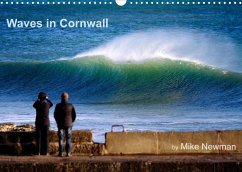 Waves in Cornwall (Wall Calendar 2023 DIN A3 Landscape)