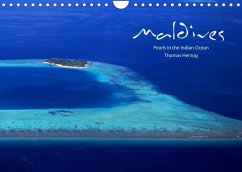 MALDIVES - UK Version (Wall Calendar 2023 DIN A4 Landscape)
