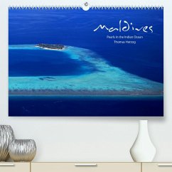 MALDIVES - UK Version (Premium, hochwertiger DIN A2 Wandkalender 2023, Kunstdruck in Hochglanz)