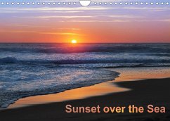 Sunset over the Sea (Wall Calendar 2023 DIN A4 Landscape)