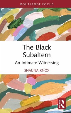 The Black Subaltern (eBook, ePUB) - Knox, Shauna
