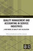 Quality Management and Accounting in Service Industries (eBook, PDF)