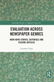 Evaluation Across Newspaper Genres (eBook, PDF)