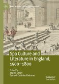 Spa Culture and Literature in England, 1500-1800