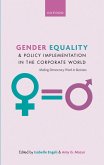 Gender Equality and Policy Implementation in the Corporate World (eBook, ePUB)
