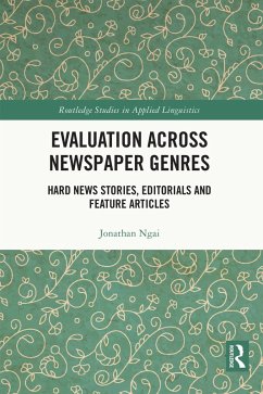 Evaluation Across Newspaper Genres (eBook, ePUB) - Ngai, Jonathan