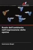 Ruolo dell'ambiente nell'espressione delle opsine