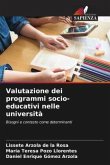 Valutazione dei programmi socio-educativi nelle università