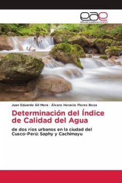 Determinación del Índice de Calidad del Agua von Juan Eduardo Gil Mora;  Álvaro Horacio Flores Boza portofrei bei bü bestellen