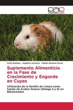 Suplemento Alimenticio en la Fase de Crecimiento y Engorde en Cuyes - Quishpe, Carla;Centeno, Angélica;Santana Romo, Fabián