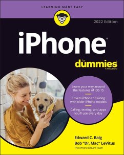 iPhone For Dummies, 2022 Edition (eBook, ePUB) - Baig, Edward C.; Levitus, Bob