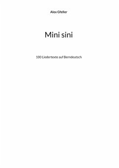Mini sini (eBook, ePUB) - Gfeller, Alex