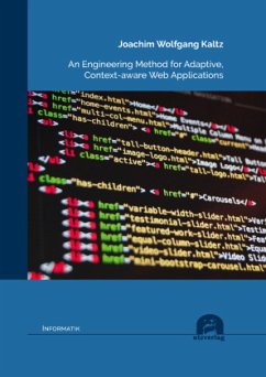 An Engineering Method for Adaptive, Context-aware Web Applications - Kaltz, Joachim Wolfgang