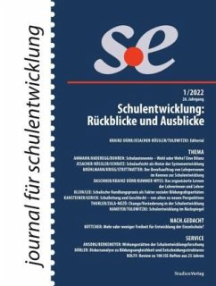 journal für schulentwicklung 1/2022