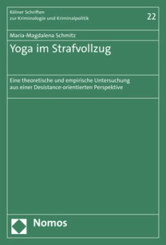 Yoga im Strafvollzug - Schmitz, Maria-Magdalena