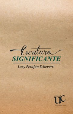 Cover Escritura significante (eBook, PDF)