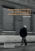 Razonamiento y juicio ético de profesionales de la psicología en Iberoamérica (eBook, ePUB)