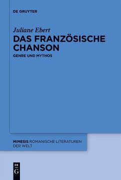 Das französische Chanson - Ebert, Juliane