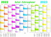 Schul-Jahresplaner 2022/2023