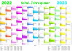 Schul-Jahresplaner 2022/2023-Set