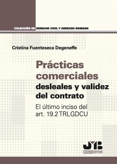 Cover Prácticas comerciales desleales y validez del contrato (eBook, PDF)