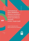 Testimoniar para memorar. (eBook, ePUB) Testimoniar para memorar. (eBook, ePUB)