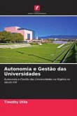 Autonomia e Gestão das Universidades