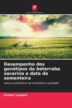 Desempenho dos genótipos da beterraba sacarina e data da sementeira - Lamani, Kumar