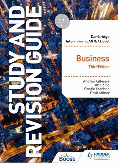 Cambridge International AS/A Level Business Study and Revision Guide - King, Jane; Gillespie, Andrew; Harrison, Sandie