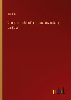 Censo de población de las provincias y partidos