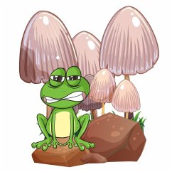 Cover Frankie The Frog, Frankie never gives up