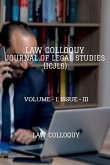LAW COLLOQUY JOURNAL OF LEGAL STUDIES, VOLUME - I, ISSUE - III