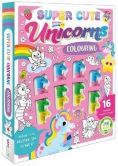 Super Cute Unicorns Colouring - Igloo Books