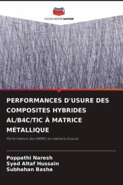 PERFORMANCES D'USURE DES COMPOSITES HYBRIDES AL/B4C/TIC À MATRICE MÉTALLIQUE - Naresh, Poppathi;Altaf Hussain, Syed;Basha, Subhahan