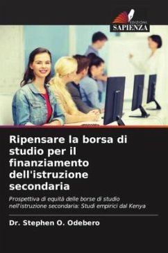 Cover Ripensare la borsa di studio per il finanziamento dell'istruzione secondaria