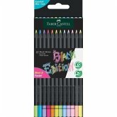 Faber-Castell Buntstifte Black Edition Neon + Pastell