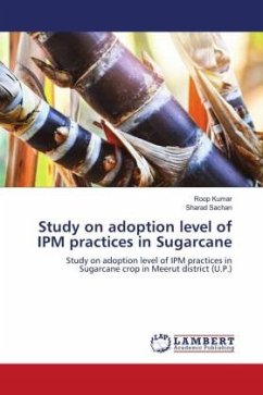 Study on adoption level of IPM practices in Sugarcane