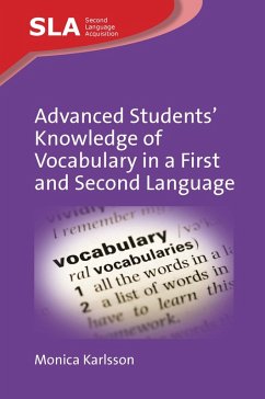 Advanced Students' Knowledge of Vocabulary in a First and Second Language (eBook, ePUB) - Karlsson, Monica