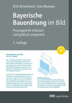 Bayerische Bauordnung im Bild - E-Book (PDF) (eBook, PDF) - Moewes, Udo; Richelmann, Dirk