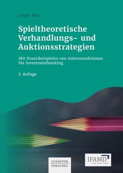 Spieltheoretische Verhandlungs- und Auktionsstrategien (eBook, ePUB) - Berz, Gregor